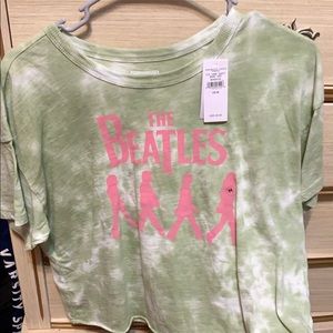 american eagle graphic cropped tee